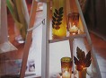 imagen Adornos románticos con velas, reciclando frascos