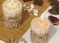 imagen Velas con piedras