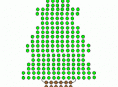 imagen Modelos de adornos navideños con abalorios y cuentas
