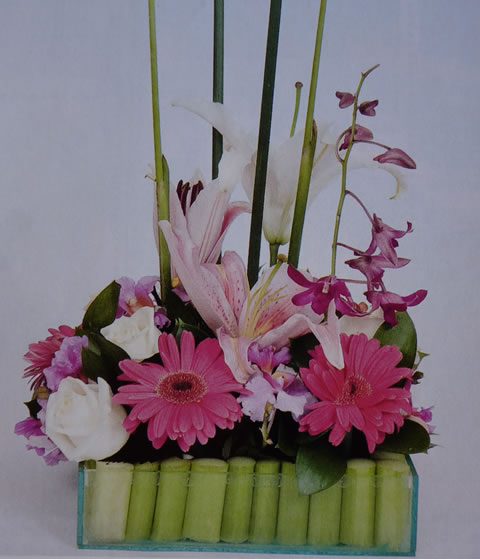 Arreglo floral para fiestas 2 Arreglo floral para fiestas 2