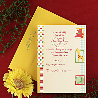 Ideas para hacer las invitaciones al Baby Shower-01 Ideas para hacer las invitaciones al Baby Shower-01