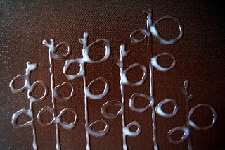 Moderno cuadro con foil 4