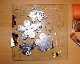 Plato decorado con pan de plata 4