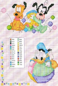 Diseños de Disney para tejer 3