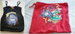 Bolsos de verano con camisetas0