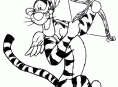 imagen Tigger en punto cruz