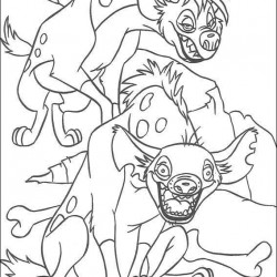 El Rey Leon para pintar en casa-13