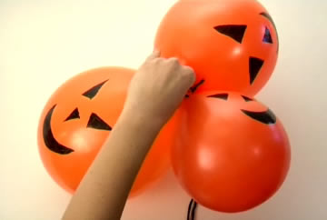 Globos calabaza Globos calabaza