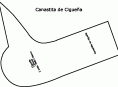 imagen Moldes completos de la cigüeña de fieltro