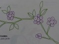 imagen Un mantel pintado para la mesa de jardín
