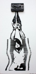 Increibles manualidades con cinta de cassettes-27
