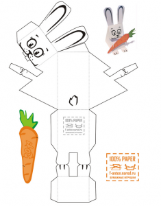 Manualidades con papel_ conejo de pascua-02