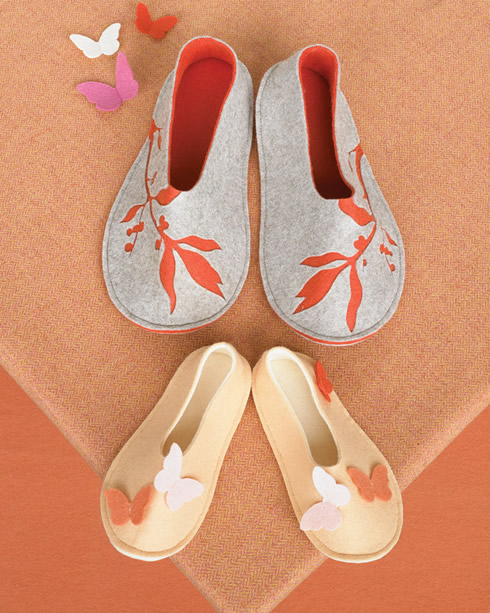 Manualidades con fieltro zapatitos de bebe Manualidades con fieltro zapatitos de bebe