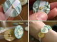 imagen Pulsera fácil con botones