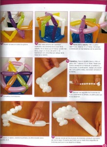 Calesita realizada con globos3