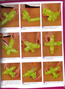 Calesita realizada con globos5