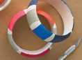 imagen Pulseras decoradas con decoupage