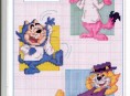 imagen Don Gato y su Pandilla en punto cruz
