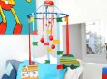 imagen Móvil con cintas para tu bebé
