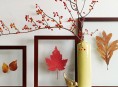 imagen Decora con hojas secas en otoño