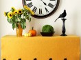 imagen Halloween: mantel de fieltro para el recibidor