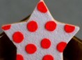imagen Estrella de fieltro y madera