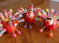 imagen Pavos de manzana y dulces