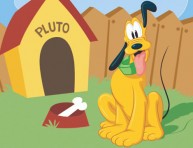 imagen Pluto en punto cruz