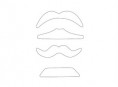imagen Pajitas con bigotes para fiesta