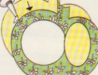 imagen Invitación en forma de manzana