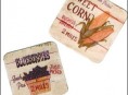 imagen Decoupage: posavasos de madera de estilo vintage