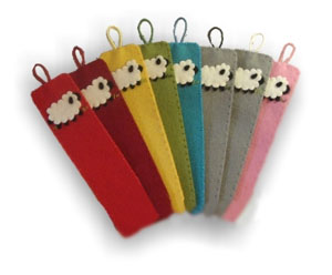 Marcapáginas de Fieltro