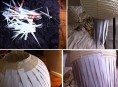 imagen Cómo renovar tu lámpara de papel utilizando hojas