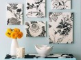 imagen Cuadros con tela para decorar