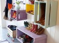 imagen Estantes con cajas de madera de estilo rústico