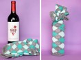 imagen Idea para envolver una botella de vino