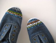 imagen Originales zapatillas y zapatos pintados