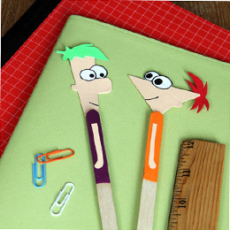 Separadores de Phineas y Ferb