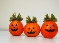 imagen Calabazas de halloween con naranjas