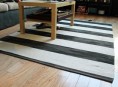 imagen Cómo pintar una alfombra a rayas