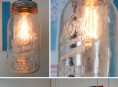 imagen Cómo hacer una lámpara con un tarro de cristal