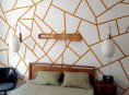 imagen Pinta una pared con un diseño geométrico