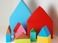 imagen Casitas con cajas de cereales