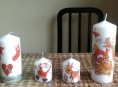 imagen Velas navideñas por Sandra