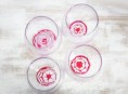imagen Vasos decorados con esmaltes de uñas