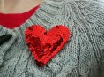 imagen Corazón de lentejuelas