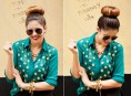 imagen Blusa a lunares en pocos minutos