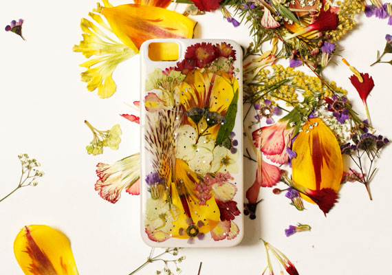 Funda para iphone con flores 1