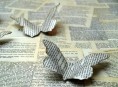 imagen Mariposas de papel antiguo