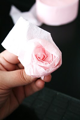 Bolas con flores de papel 7